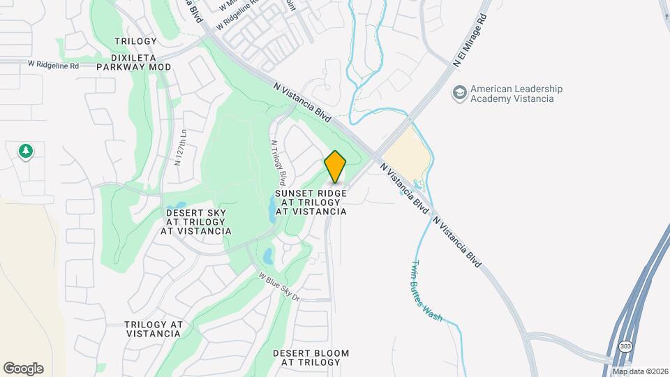 28239 N 123rd Ln Map and Location Details