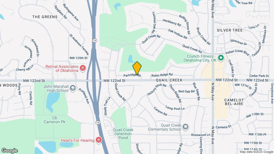 3404 Partridge Rd Map and Location Details