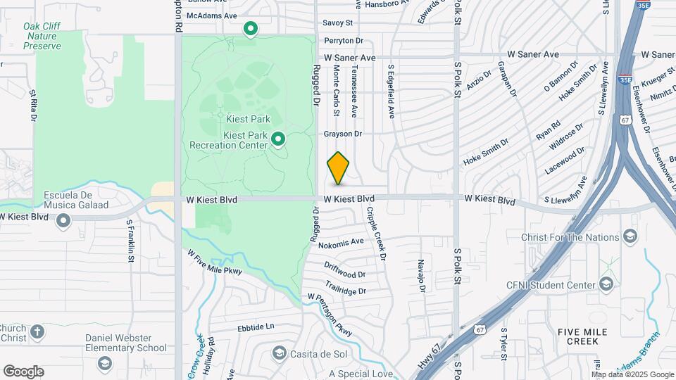 1635 Monte Carlo St Map and Location Details