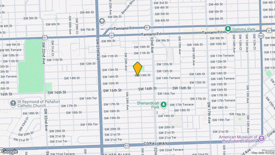 2320 SW 14th St Mapa y Detalles de la Ubicación