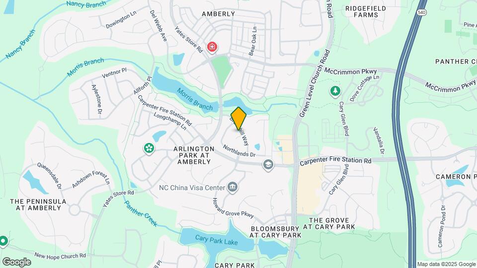 602 Prairie Meadows Court Map and Location Details