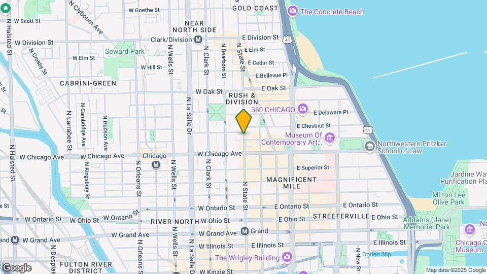 830 N State St Map and Location Details