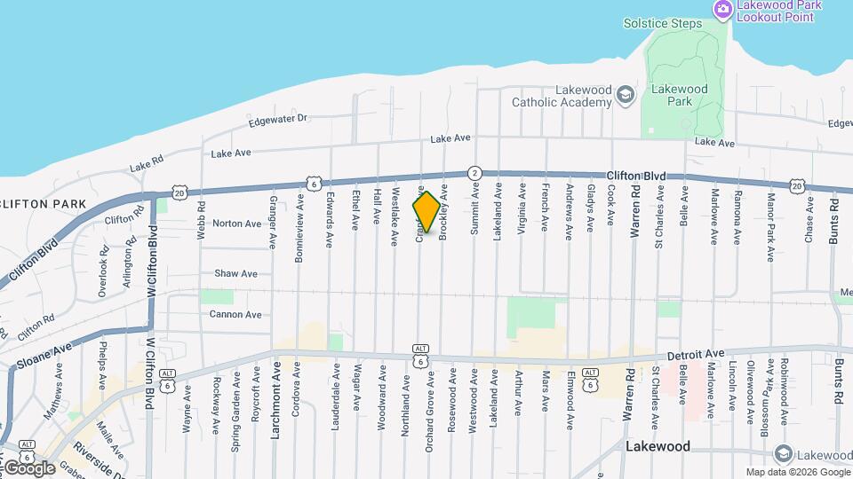 1245 Cranford Ave, Unit 1245 Map and Location Details