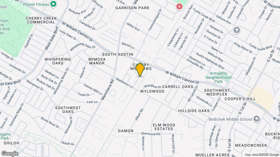 7003 Cherry Meadow Dr Map and Location Details