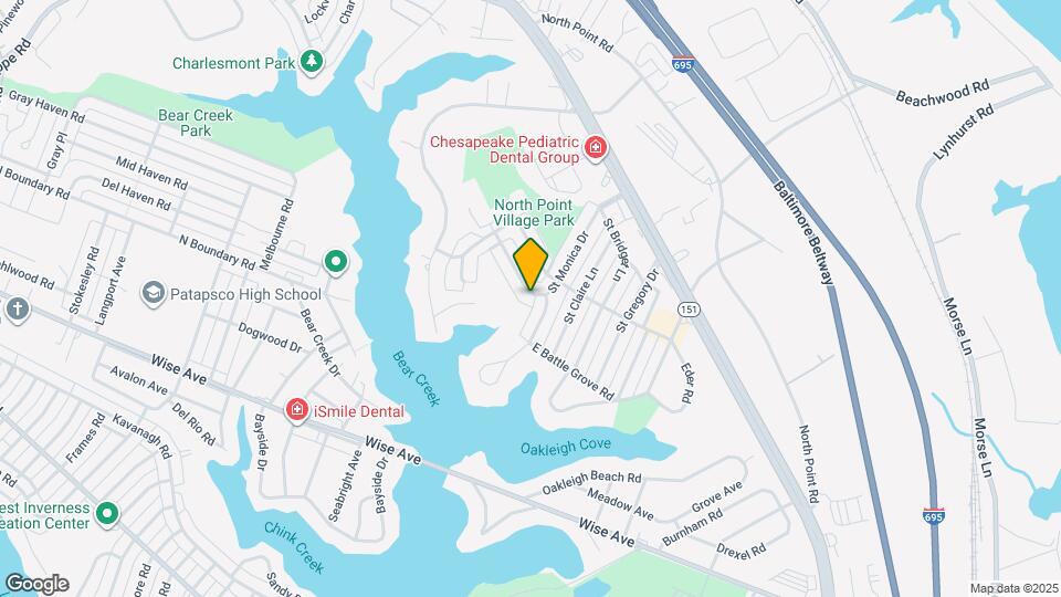 4045 St Monica Dr Mapa y Detalles de la Ubicación