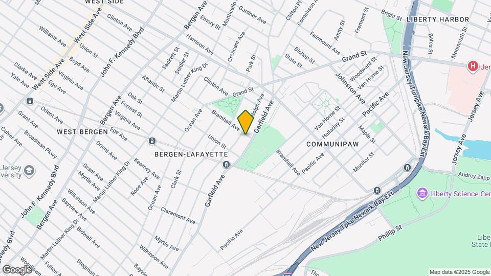 431 Bramhall Ave, Unit 2nd Floor Map and Location Details