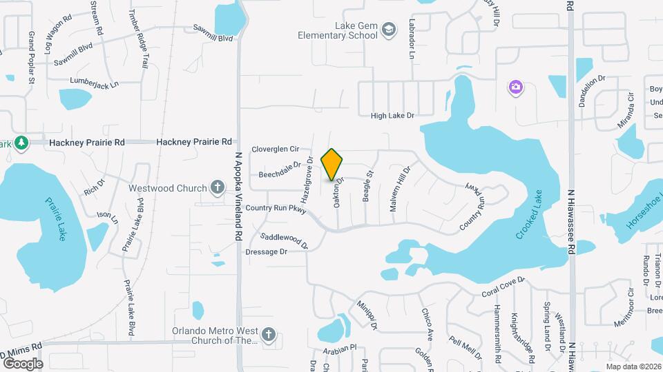4508 Oakton Dr Map and Location Details