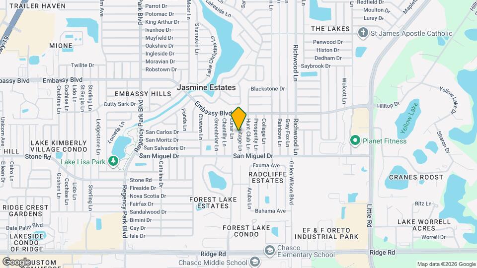 9105 Hermitage Ln Mapa y Detalles de la Ubicación