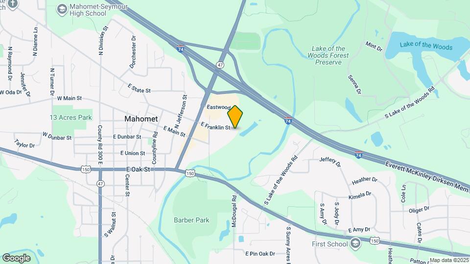 823 E Franklin St, Unit C Map and Location Details