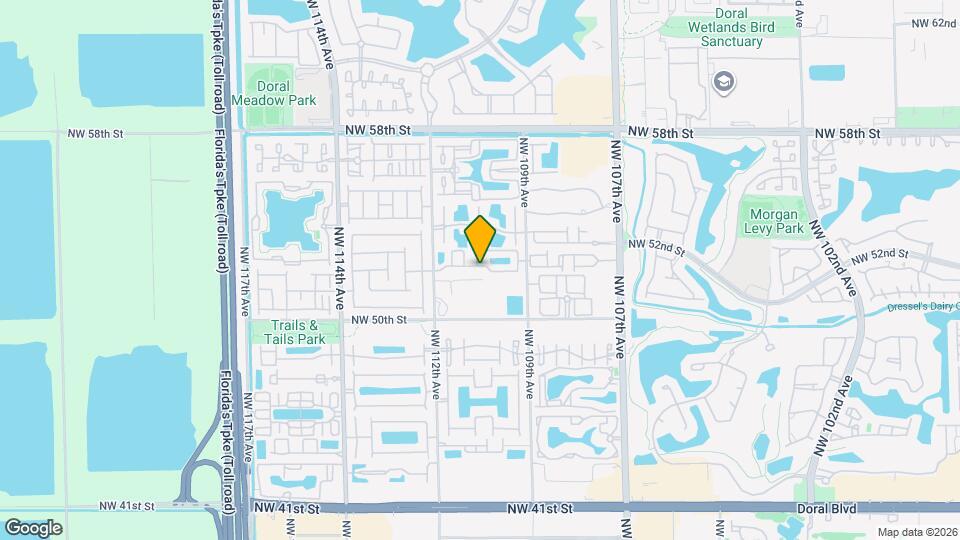 5230 NW 109th Ave Map and Location Details