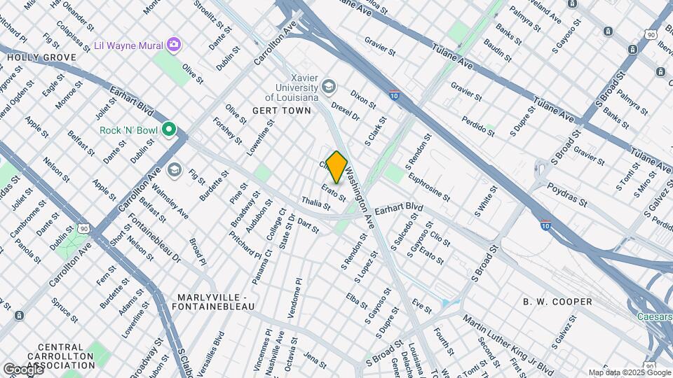 1233 S Clark St Map and Location Details