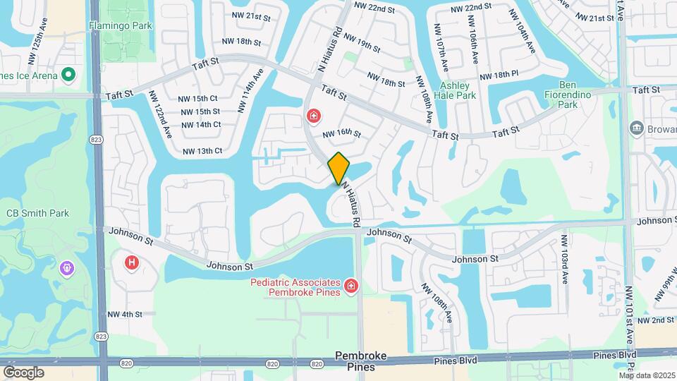 1226 N Hiatus Rd Mapa y Detalles de la Ubicación