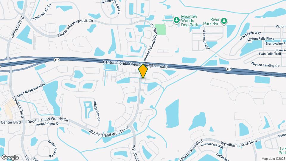 2022 Meadow Pond Way Map and Location Details