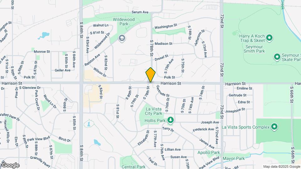 6901 S 78th St Map and Location Details