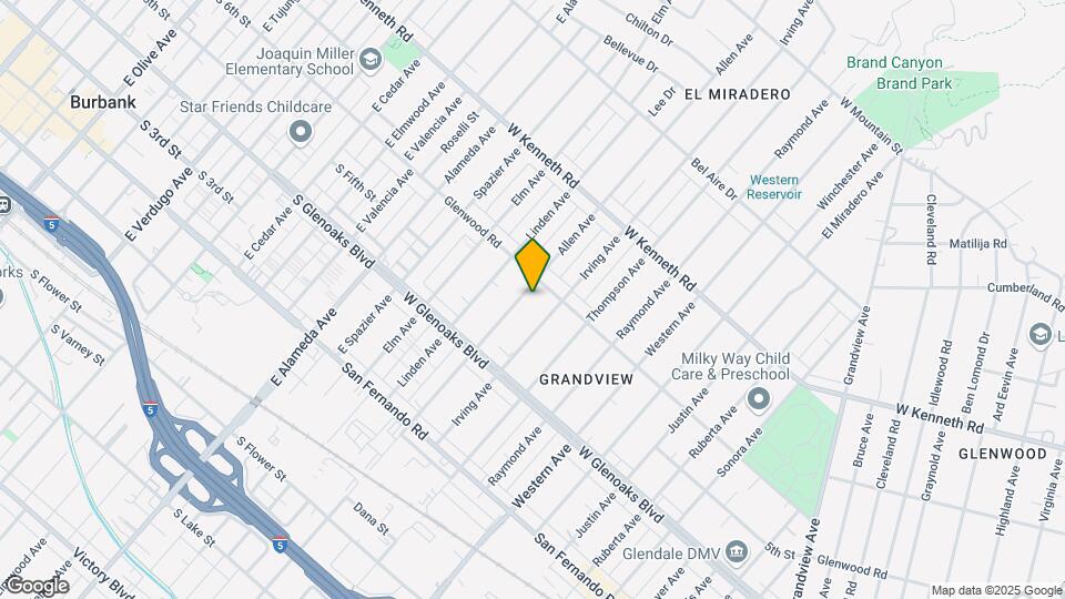 1170 Allen Ave Mapa y Detalles de la Ubicación