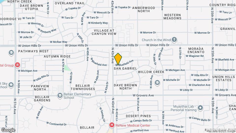 4225 W Bluefield Ave, Unit 1 Mapa y Detalles de la Ubicación