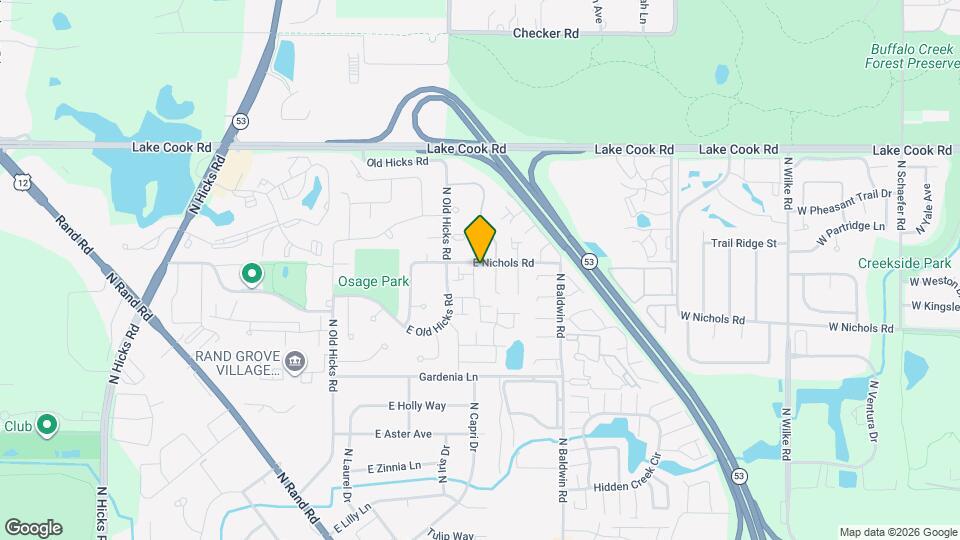 2179 N Queensburg Ln Map and Location Details