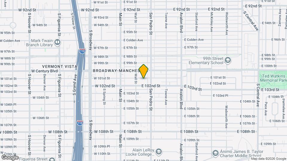 230 E 101st St Map and Location Details