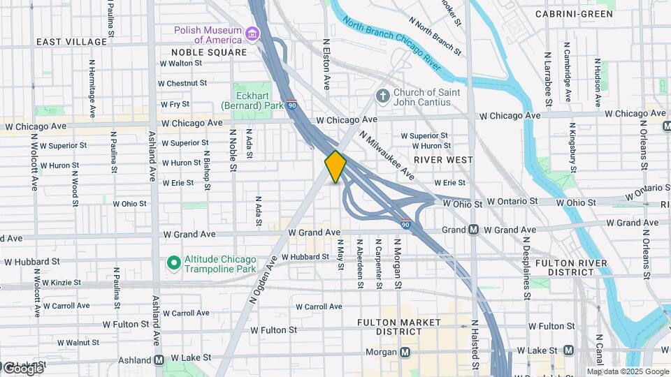 630 N May St, Unit 1406 Map and Location Details