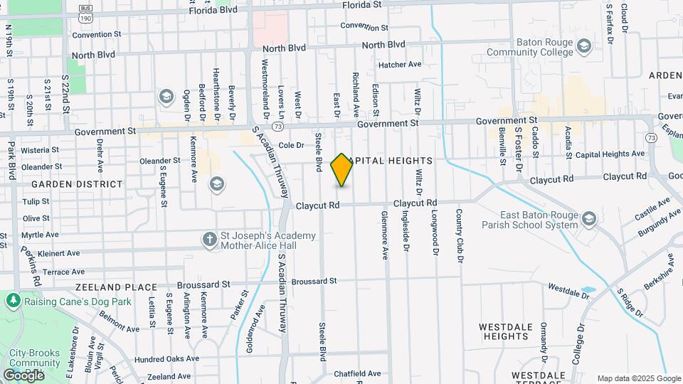 847 Blanchard St Map and Location Details