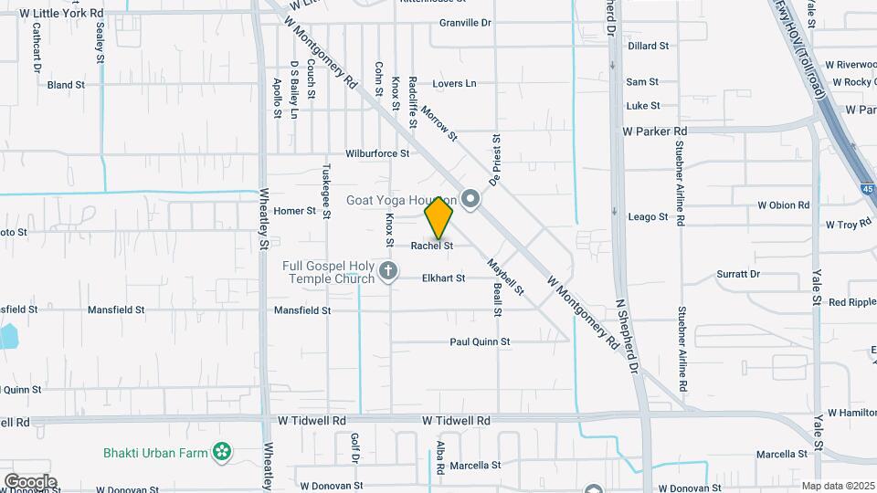 859 Rachel St Map and Location Details