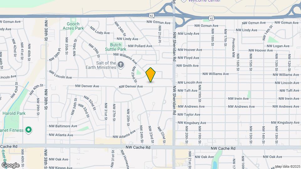 2133 NW Denver Ave Map and Location Details