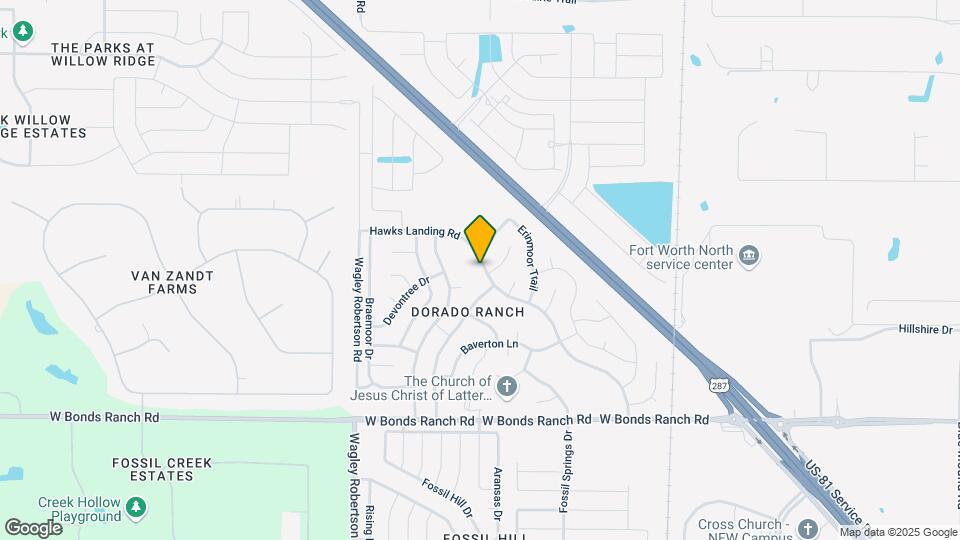 11017 Hawks Landing Rd Mapa y Detalles de la Ubicación