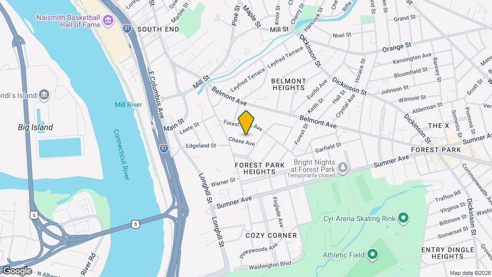 37 Chase Ave Map and Location Details