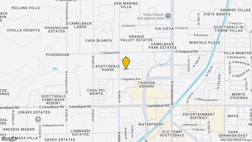 6819 E Paradise Pkwy Map and Location Details