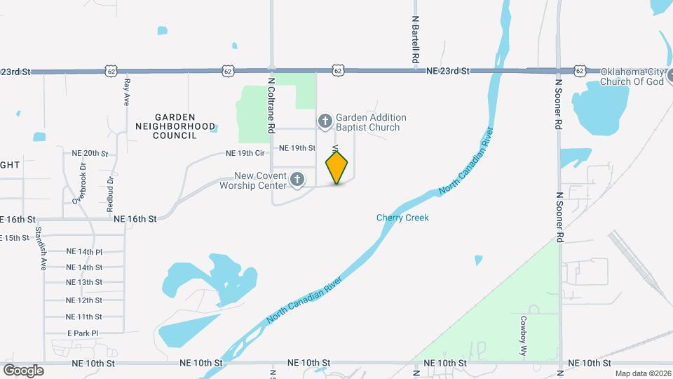 4400 NE 16th Terrace Map and Location Details