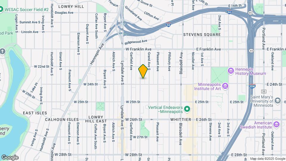 2317 Harriet Avenue, Unit #2 Map and Location Details