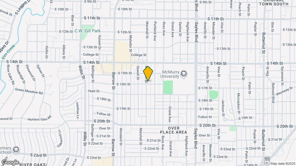 2642 S 16th St Map and Location Details