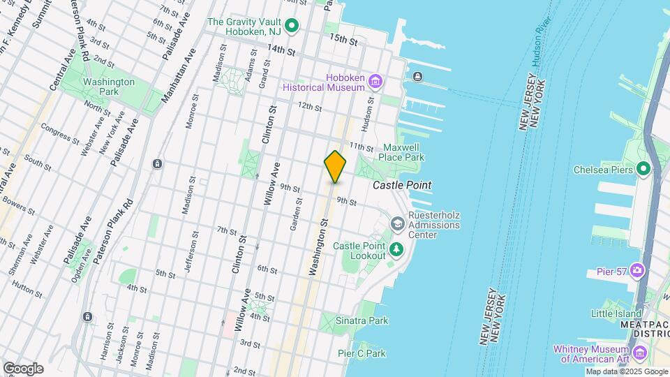 937 Washington St Map and Location Details