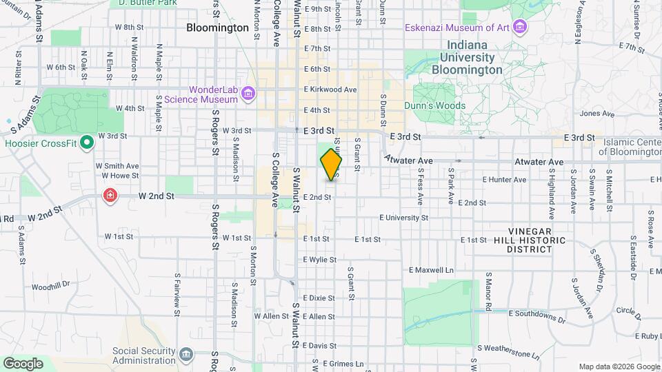 414 S Lincoln St Map and Location Details