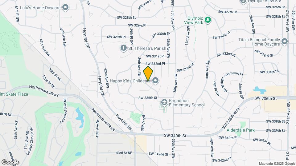 3736 SW 335th St Map and Location Details