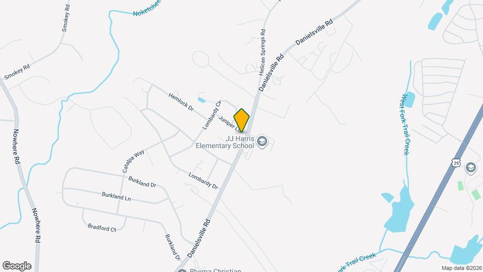 103 Juniper Ln Map and Location Details