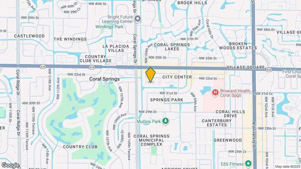 3218 NW 103rd Terrace Map and Location Details