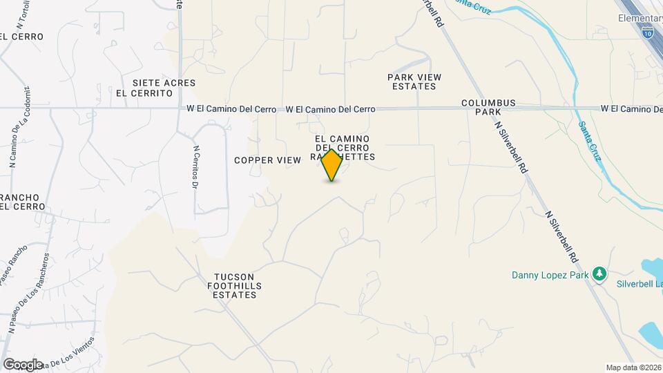 4140 W Camino Pintoresco Map and Location Details