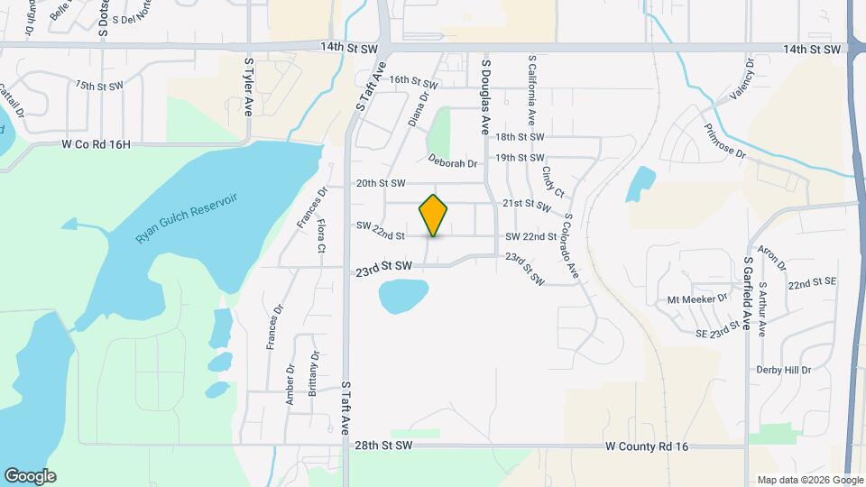 1118 SW 22nd St Map and Location Details