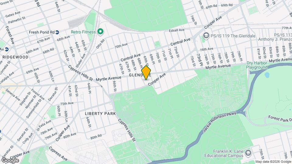 72-31 68th St Map and Location Details