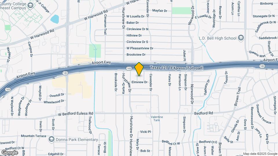 1428 Dorris St Map and Location Details