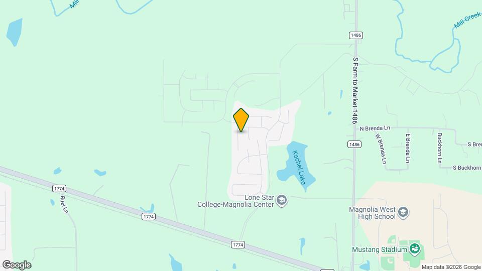 1338 Lakeside Crk Rd Map and Location Details