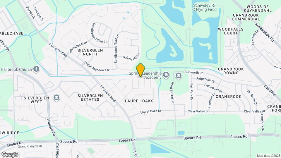 12726 Laurel Mist Way Map and Location Details