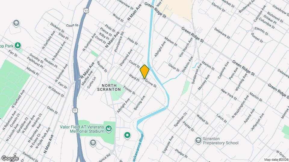 375 Grove St Map and Location Details