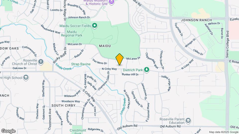 2215 N Cirby Way Map and Location Details