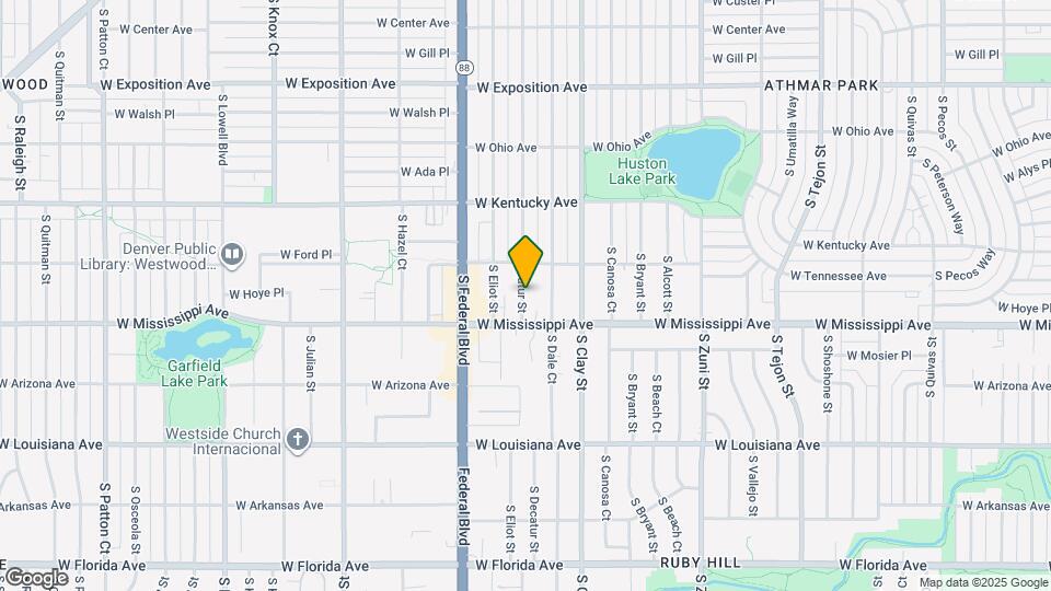 1060 S Decatur St Map and Location Details