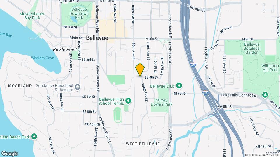 401 109th Ave SE Map and Location Details