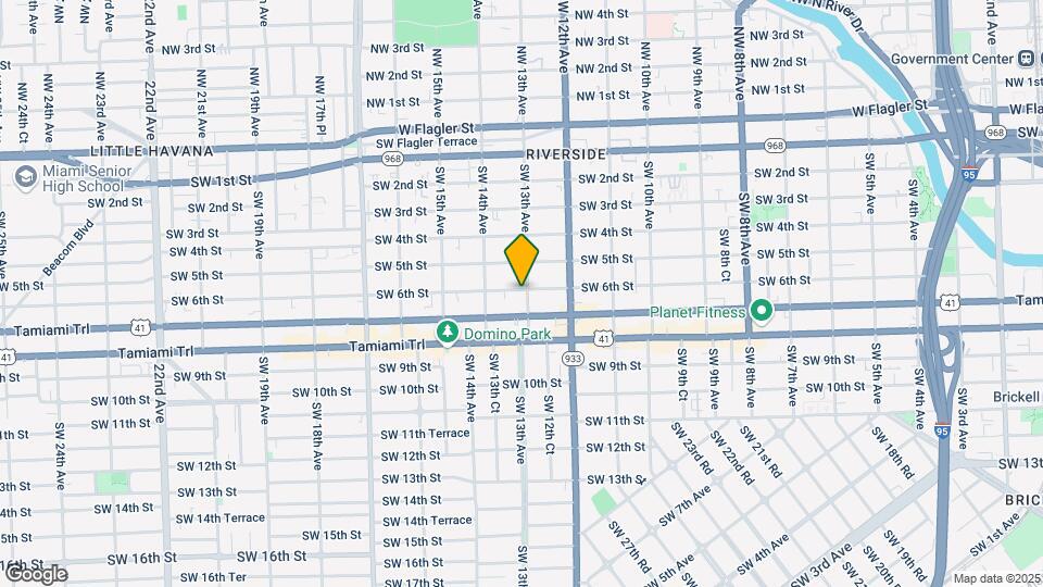 610 SW 13th Ave Map and Location Details