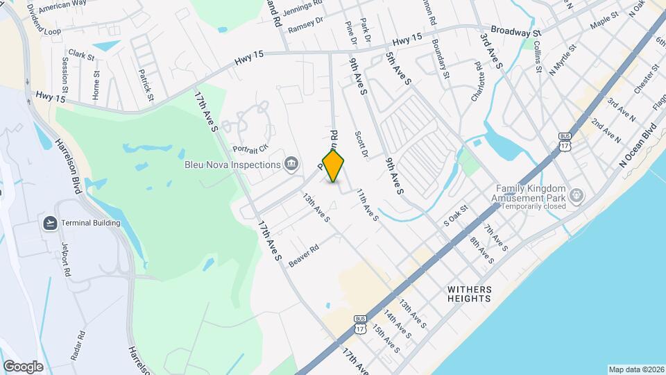 1206 Tiffany Ln Map and Location Details