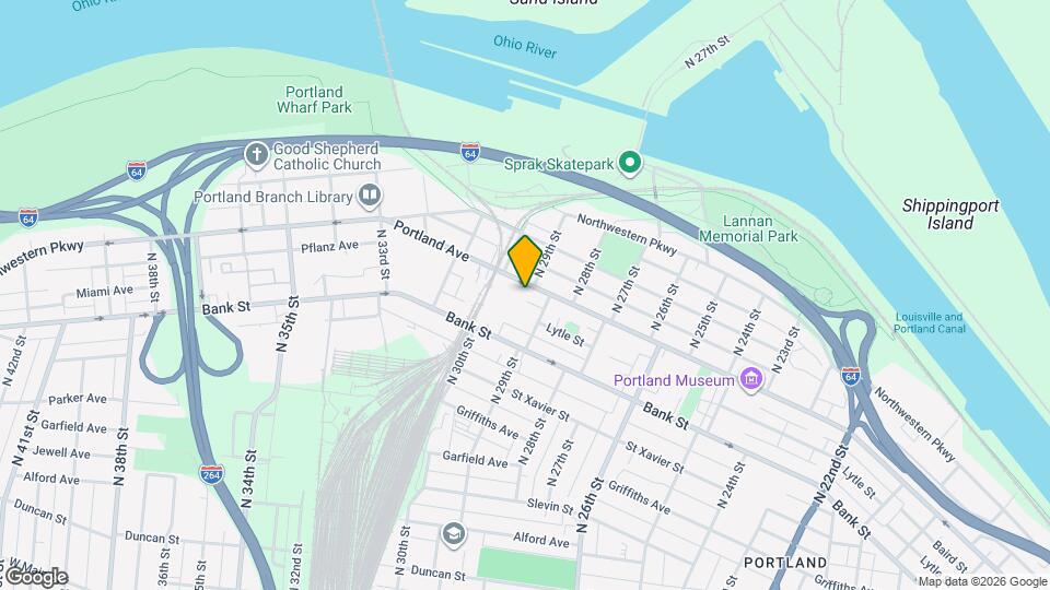 2916 Portland Ave Map and Location Details